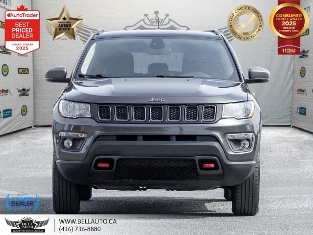 2020 Jeep Compass Trailhawk   4WD   NAVI   B.CAM   DRVEMDS   LTHR Photo
