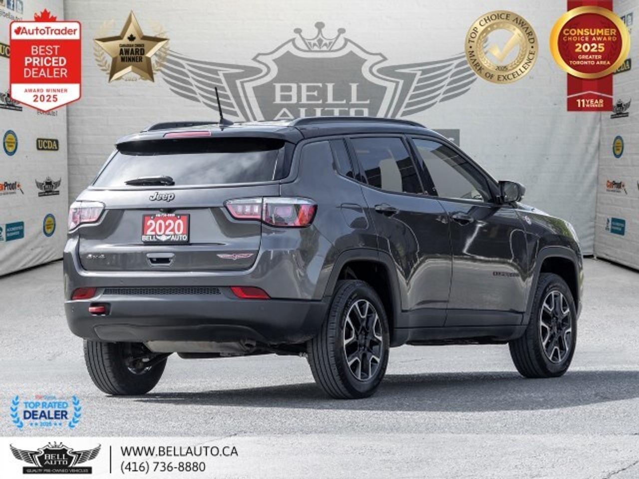 2020 Jeep Compass Trailhawk   4WD   NAVI   B.CAM   DRVEMDS   LTHR Photo