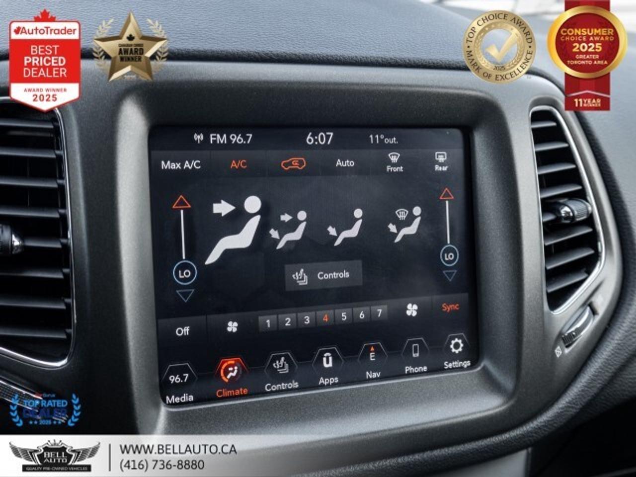 2020 Jeep Compass Trailhawk   4WD   NAVI   B.CAM   DRVEMDS   LTHR Photo