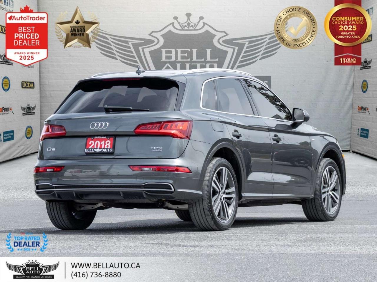 2018 Audi Q5 Progressiv   S-LINE   NAVI   B.CAM   PANO   NOACCIDENT Photo