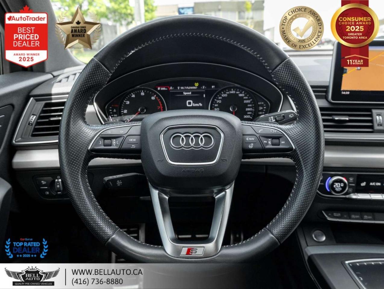 2018 Audi Q5 Progressiv   S-LINE   NAVI   B.CAM   PANO   NOACCIDENT Photo