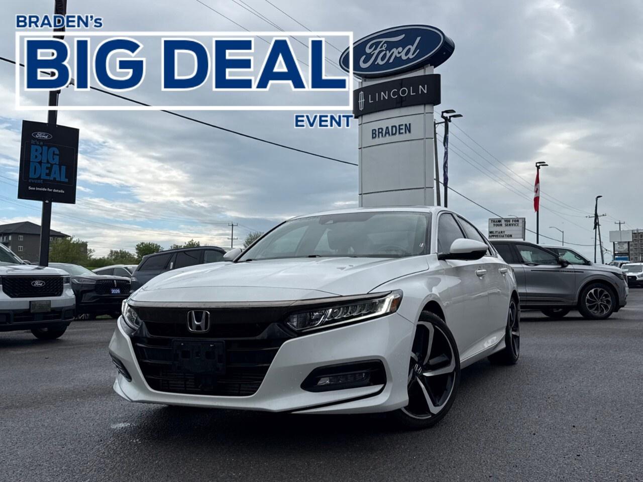 2018 Honda Accord SPORT   MANUAL   GREAT  FUEL ECONOMY