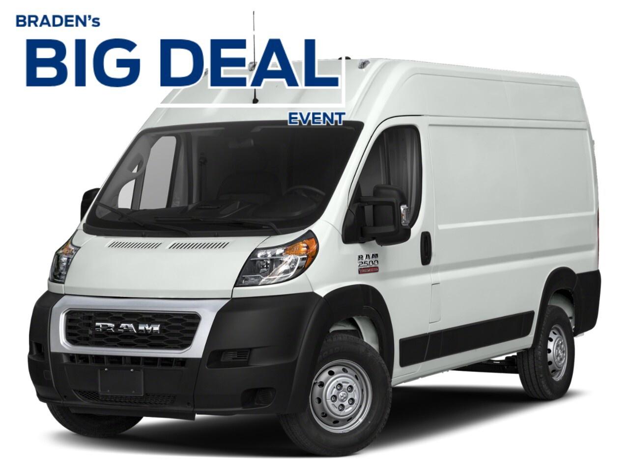 2019 RAM ProMaster Cargo Van 2500 High Roof 159  WB Photo0