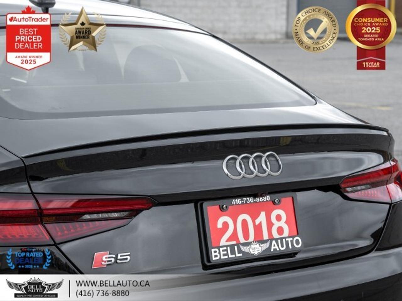 2018 Audi S5 Sportback Technik   S-LINE   REDLTHR   CRBNFIBER   NOACCIDEN Photo