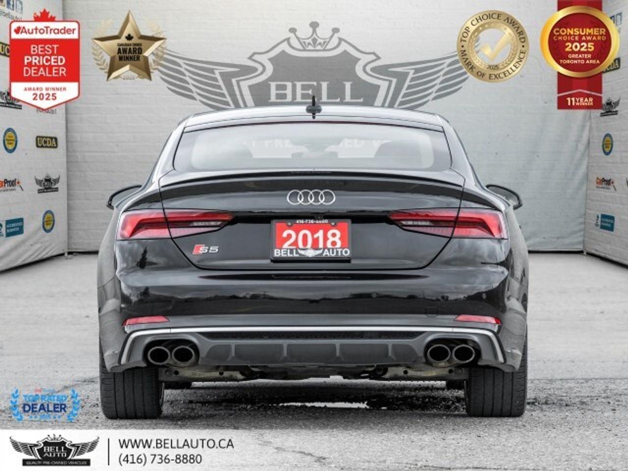2018 Audi S5 Sportback Technik   S-LINE   REDLTHR   CRBNFIBER   NOACCIDEN Photo