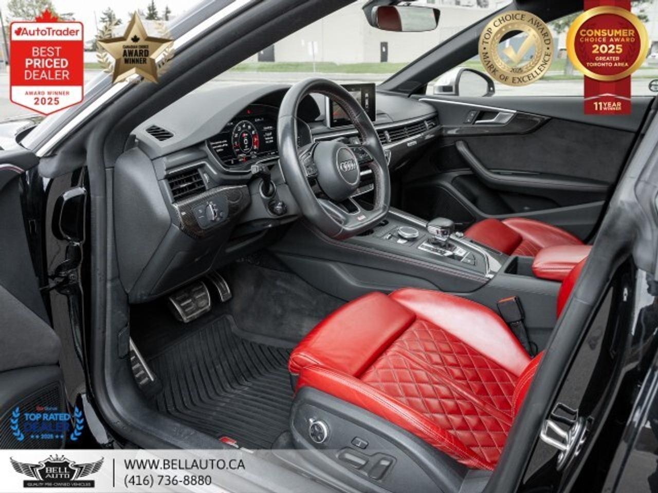 2018 Audi S5 Sportback Technik   S-LINE   REDLTHR   CRBNFIBER   NOACCIDEN Photo