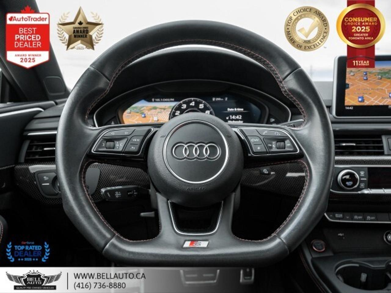 2018 Audi S5 Sportback Technik   S-LINE   REDLTHR   CRBNFIBER   NOACCIDEN Photo