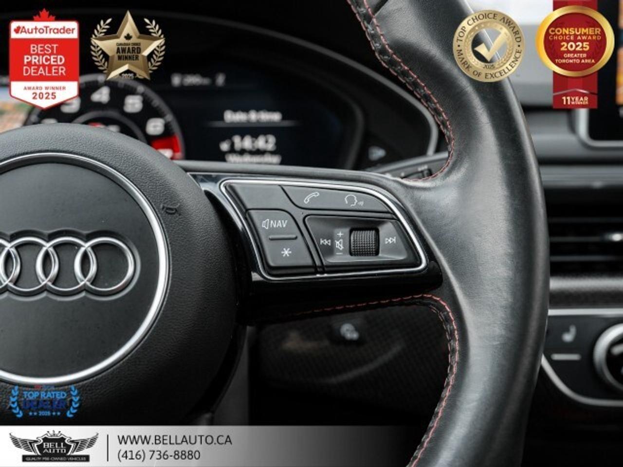 2018 Audi S5 Sportback Technik   S-LINE   REDLTHR   CRBNFIBER   NOACCIDEN Photo