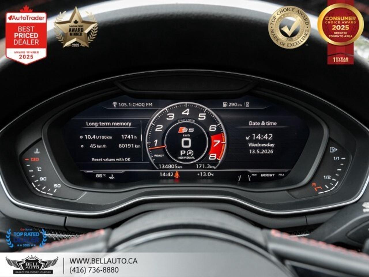 2018 Audi S5 Sportback Technik   S-LINE   REDLTHR   CRBNFIBER   NOACCIDEN Photo