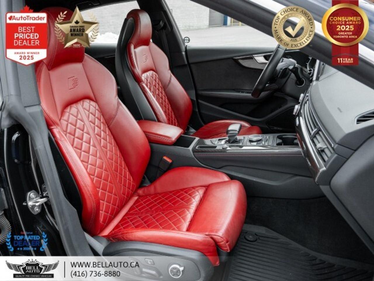 2018 Audi S5 Sportback Technik   S-LINE   REDLTHR   CRBNFIBER   NOACCIDEN Photo