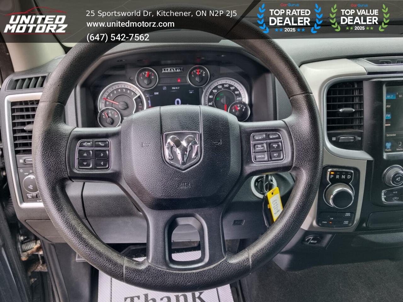 2017 RAM 1500 Outdoorsman CREW CAB ~SAFETY CERTIFIED~26 SERVICE Photo
