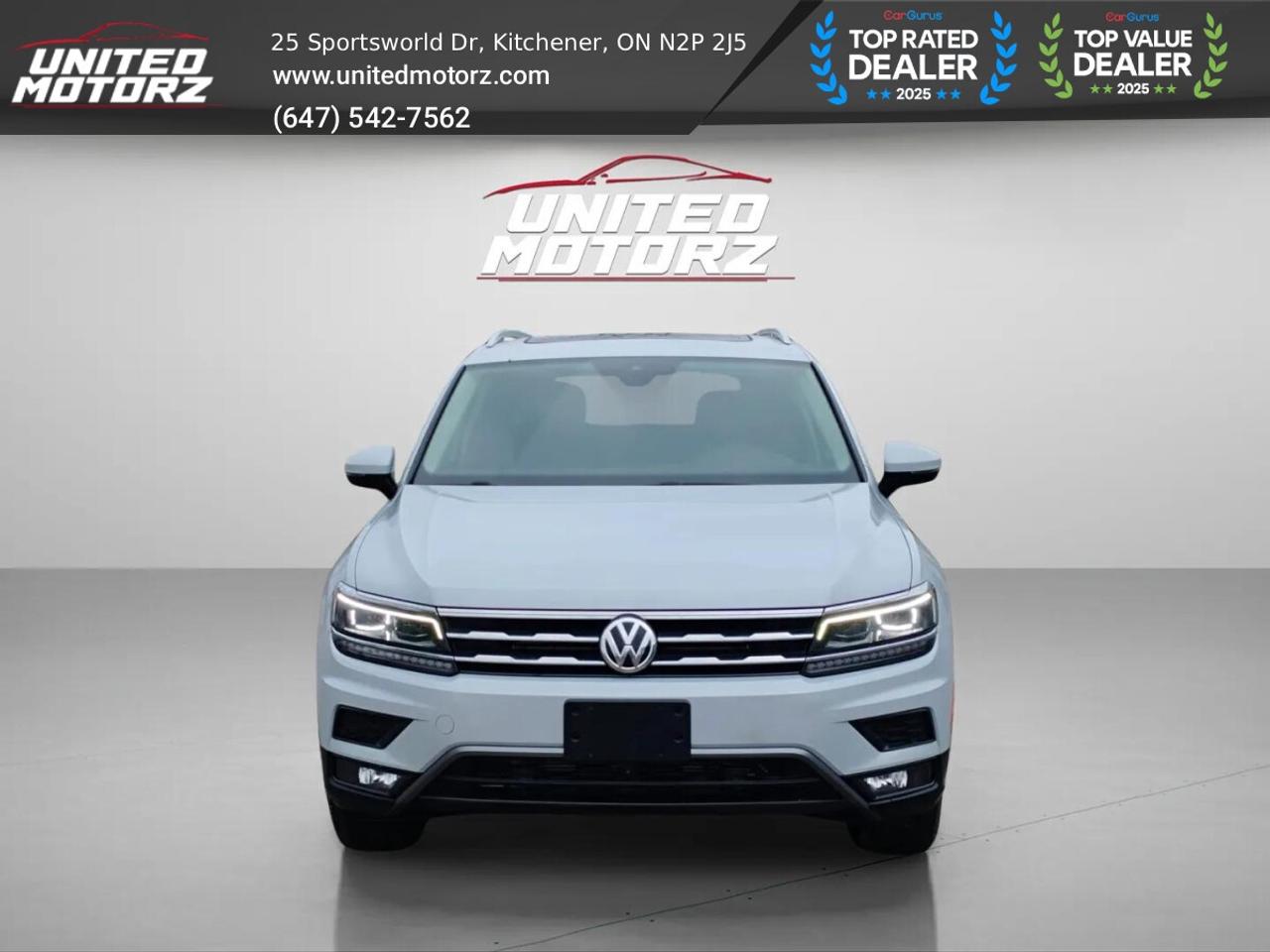 2018 Volkswagen Tiguan Highline 4MOTION~SAFETY CERTIFIED~ NO ACCIDENTS~ Photo
