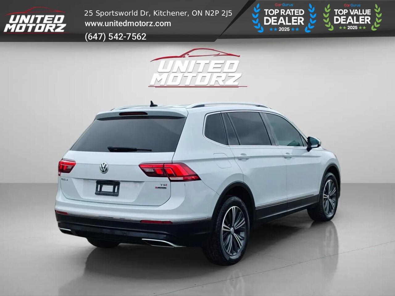 2018 Volkswagen Tiguan Highline 4MOTION~SAFETY CERTIFIED~ NO ACCIDENTS~ Photo4