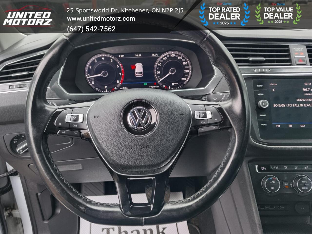 2018 Volkswagen Tiguan Highline 4MOTION~SAFETY CERTIFIED~ NO ACCIDENTS~ Photo