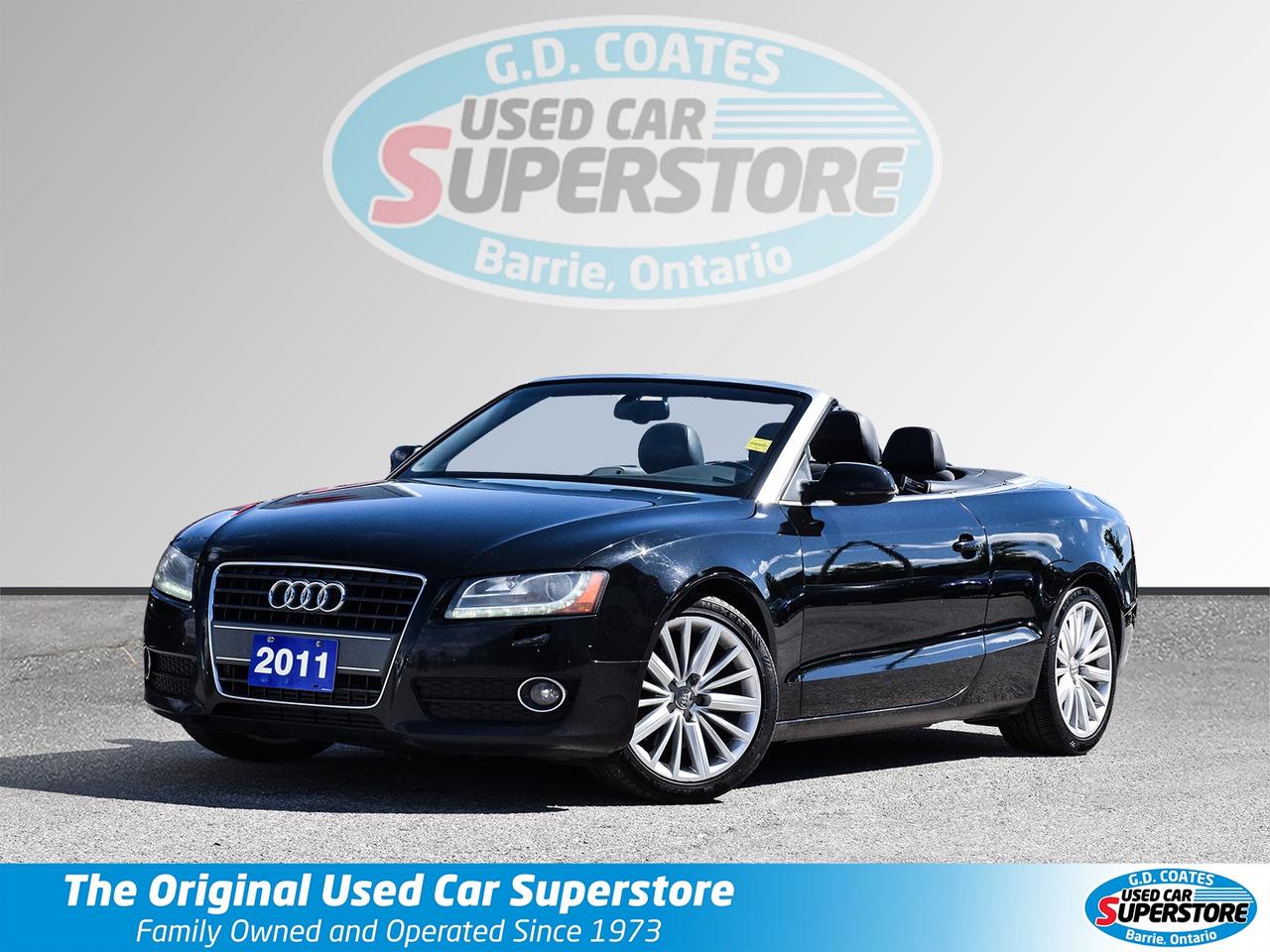 2011 Audi A5 Prestige Convertible AWD ~Nav ~Camera ~Leather Photo