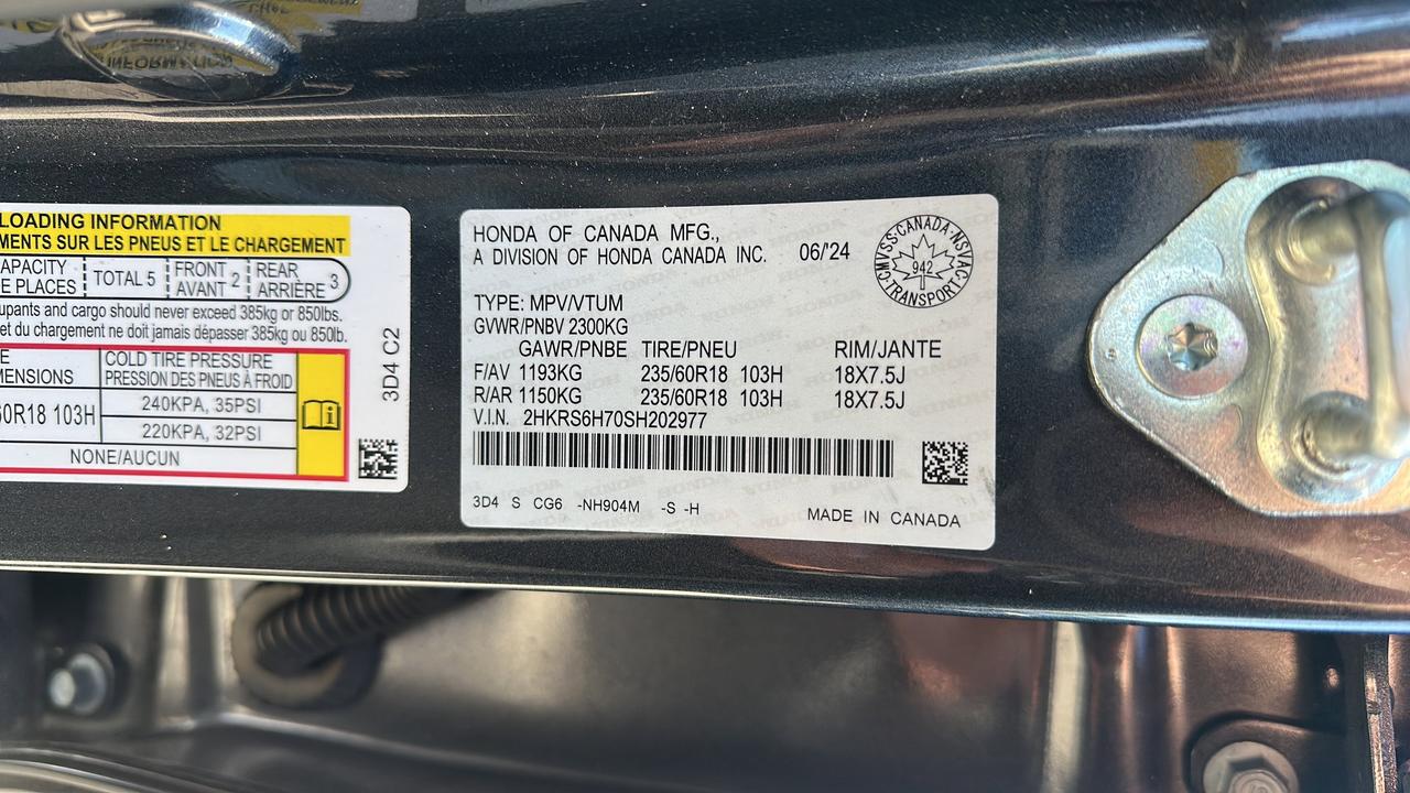 2025 Honda CR-V Hybrid EX-L AWD Photo