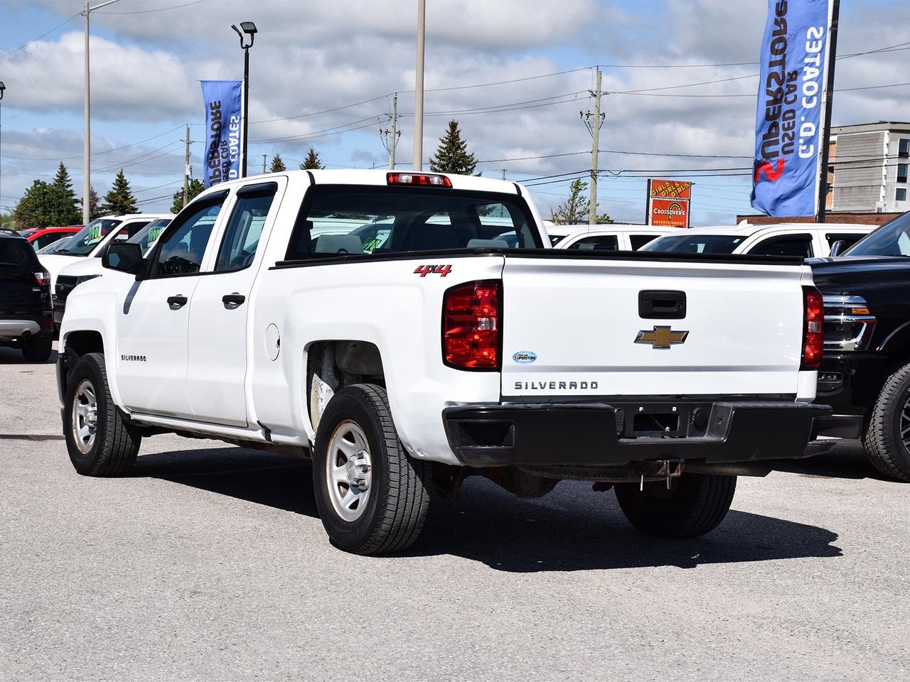 2018 Chevrolet Silverado 1500 WT Double Cab 4x4 ~Carplay ~Tonneau ~Camera Photo
