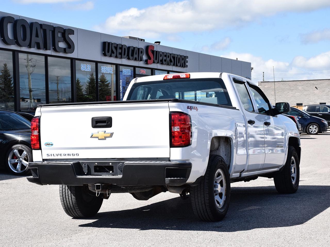 2018 Chevrolet Silverado 1500 WT Double Cab 4x4 ~Carplay ~Tonneau ~Camera Photo