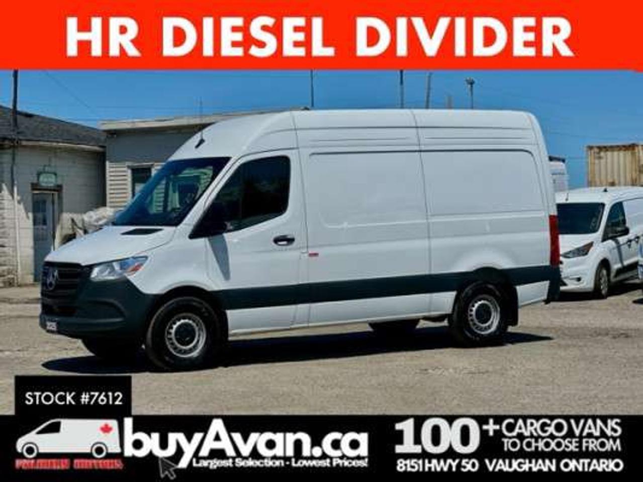 2025 Mercedes-Benz Sprinter 2500 144 WB DSL High Roof Diesel + Divider Photo0