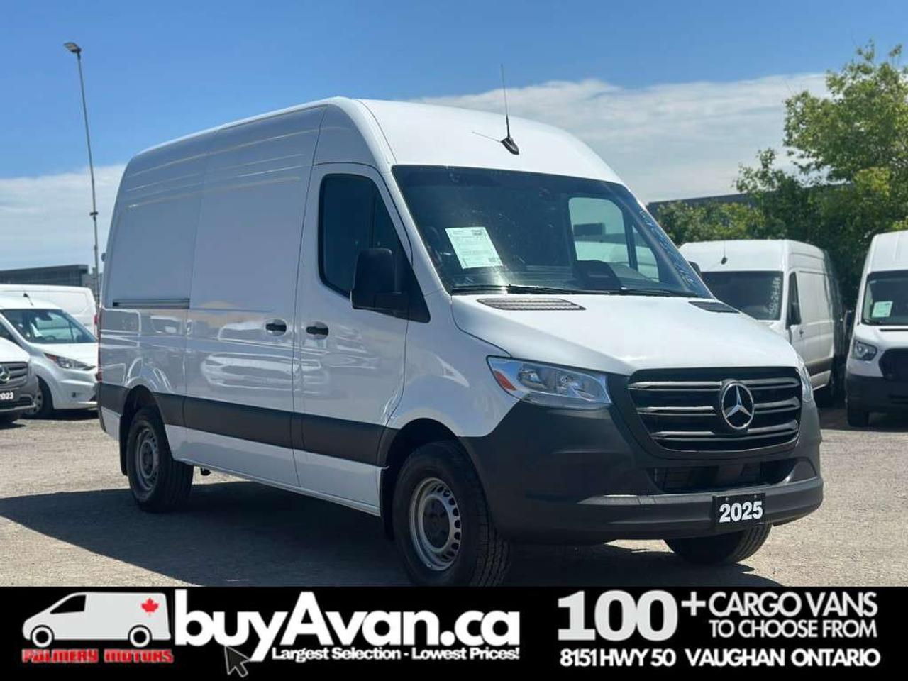 2025 Mercedes-Benz Sprinter 2500 144 WB DSL High Roof Diesel + Divider Photo