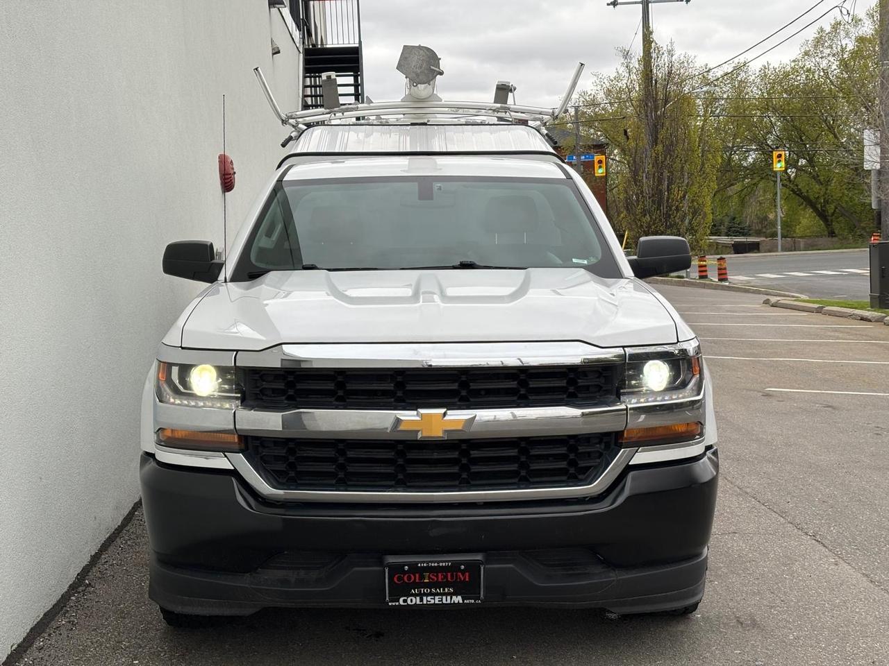 2018 Chevrolet Silverado 1500 V6 REGULAR CAB LONG BOX-CAP-LADDER RACKS-TOW PKG. Photo