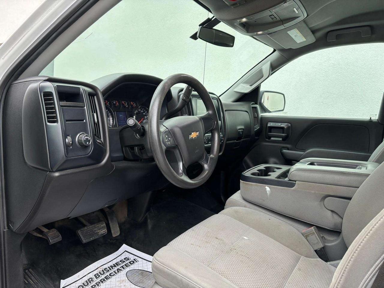 2018 Chevrolet Silverado 1500 V6 REGULAR CAB LONG BOX-CAP-LADDER RACKS-TOW PKG. Photo