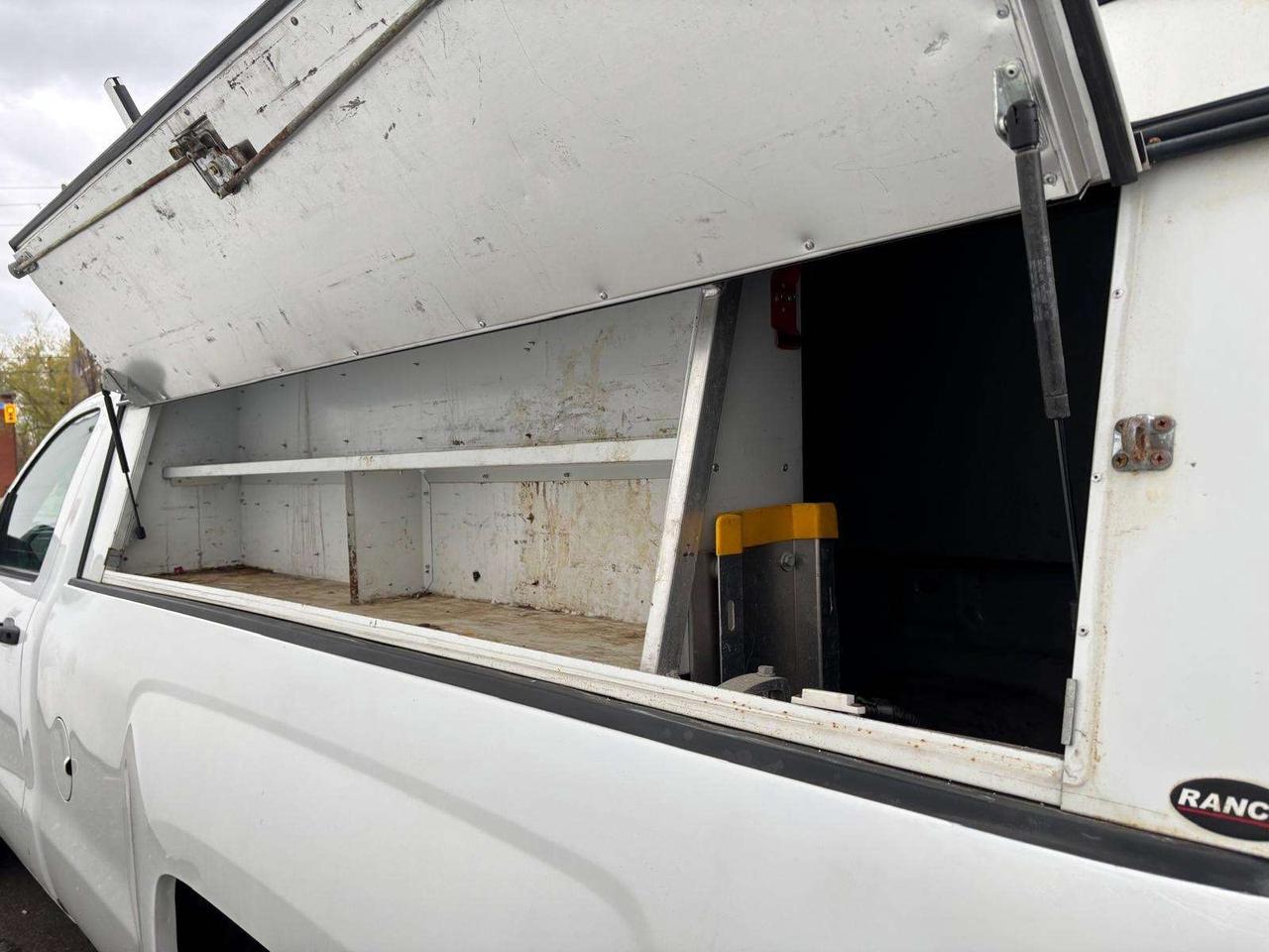 2018 Chevrolet Silverado 1500 V6 REGULAR CAB LONG BOX-CAP-LADDER RACKS-TOW PKG. Photo