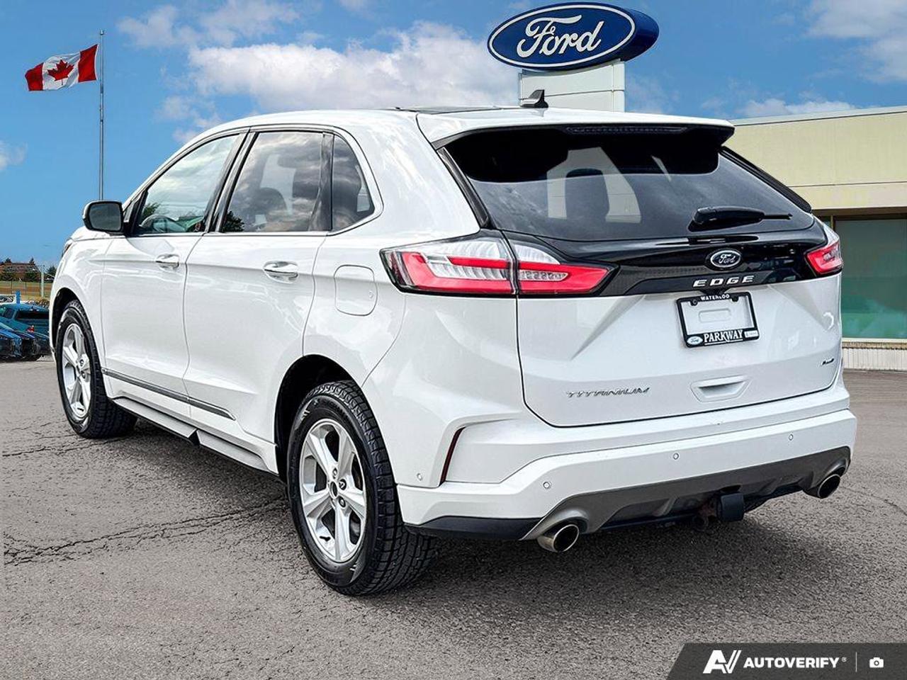 2021 Ford Edge Titanium   301A   LTHR   MOONROOF   HTD STEER WHEE Photo4