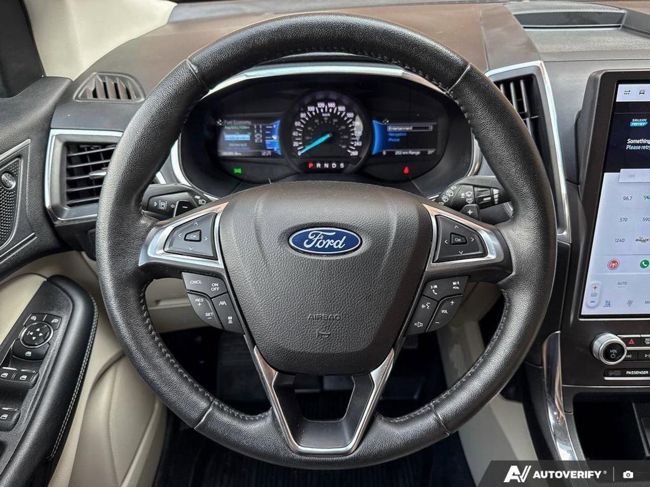 2021 Ford Edge Titanium   301A   LTHR   MOONROOF   HTD STEER WHEE Photo