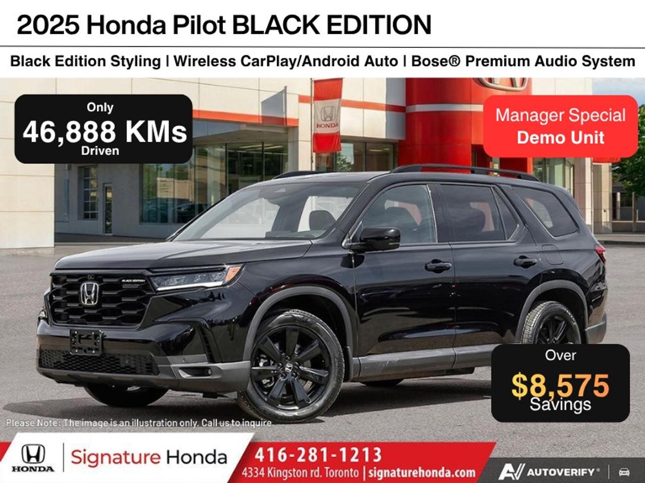 2025 Honda Pilot Black Edition Photo0
