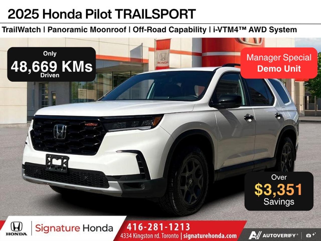 2025 Honda Pilot TrailSport Photo