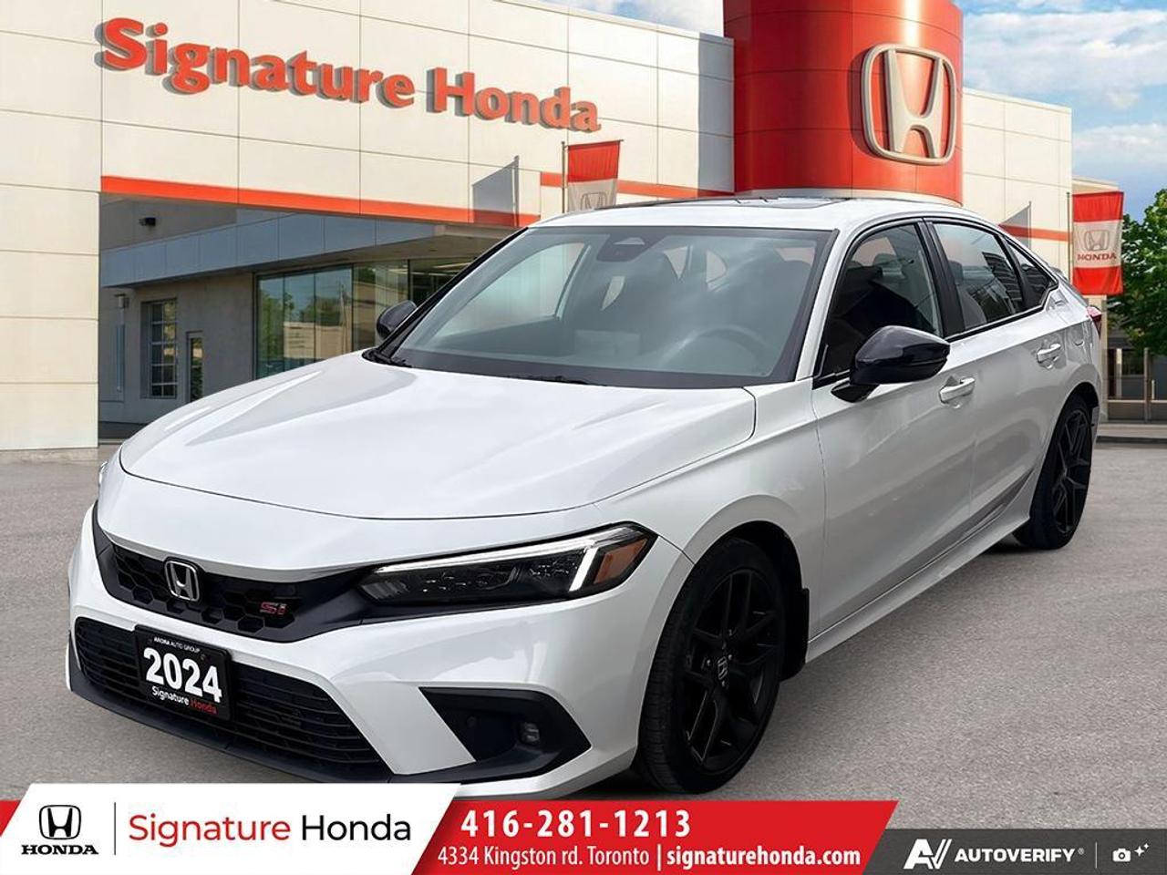 Used 2024 Honda Civic Si Sedan BASE for sale in Scarborough, ON