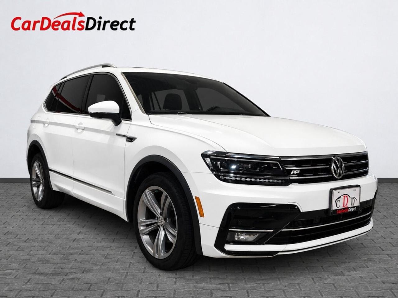 2018 Volkswagen Tiguan Highline R Line Pkg 4MOTION / Leather / NAVI / Sun Photo