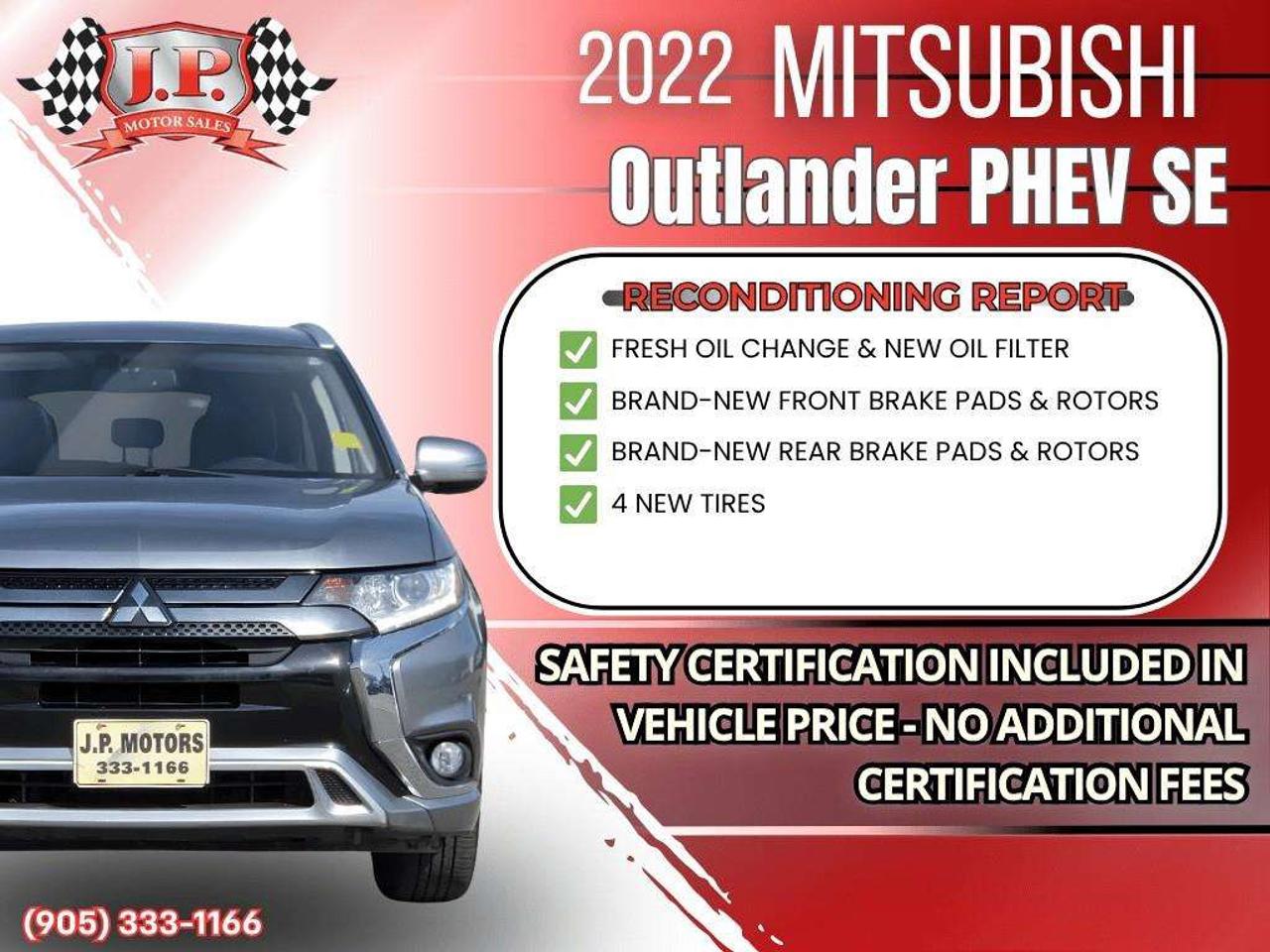 2022 Mitsubishi Outlander SE Heated Front Seats • Apple CarPlay & Android Auto • Lane Keep Assist • SiriusXM Satellite Radio • Power Driver Seat • Photo