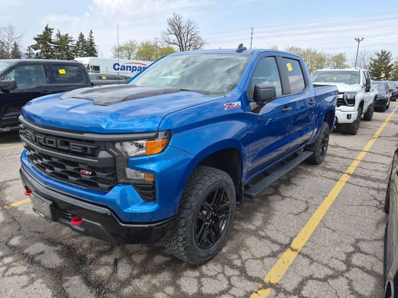 Used 2024 Chevrolet Silverado 1500 Custom Trail Boss 4x4 Crew Cab 5.75 ft. box 147.4 in. WB for sale in Belleville, ON