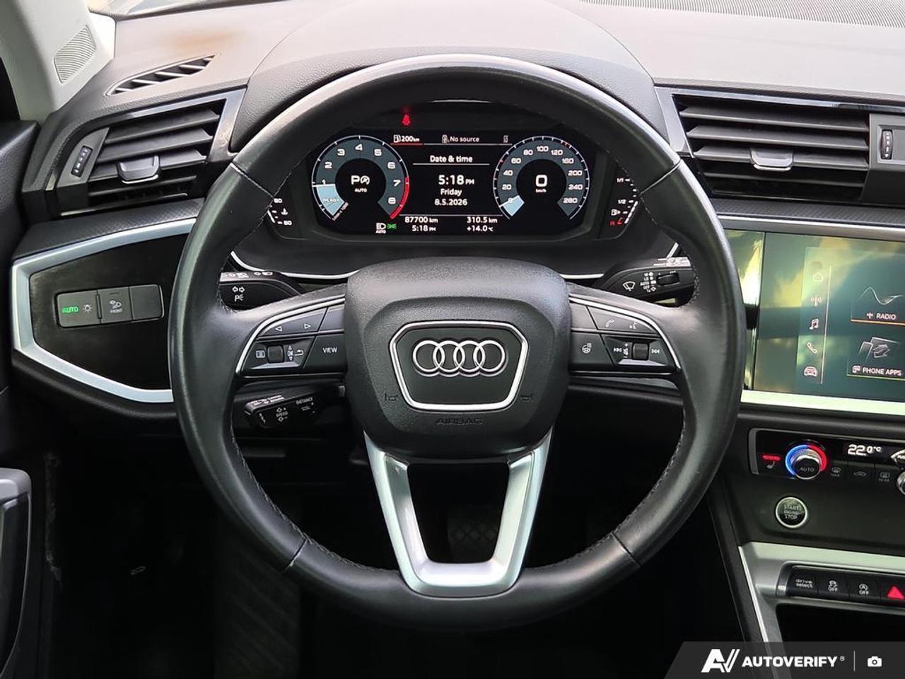 2022 Audi Q3 45 Progressiv BACKUP CAM   BLUETOOTH   HTD SEATS Photo
