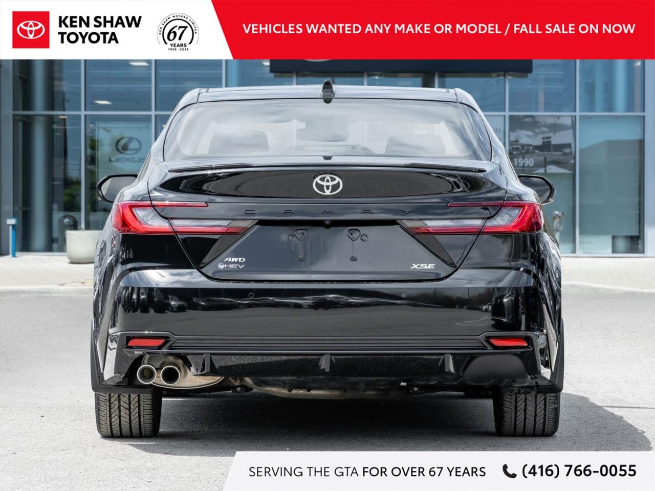 2025 Toyota Camry XSE 4dr All-Wheel Drive Sedan Photo