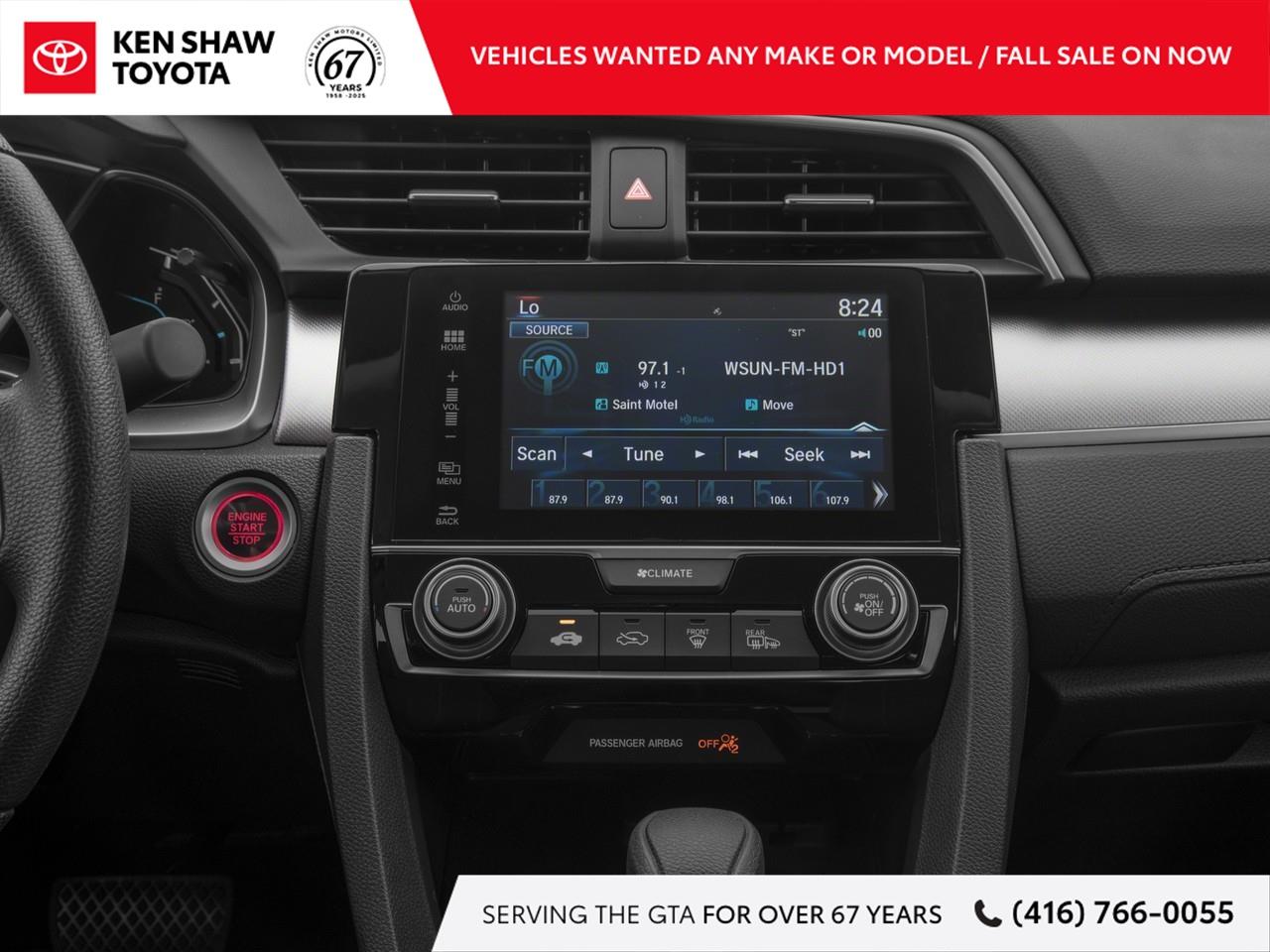 2017 Honda Civic EX (CVT) 4dr Sedan Photo