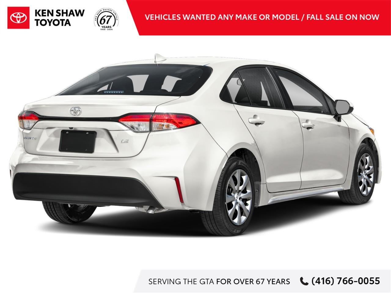 2026 Toyota Corolla LE 4DR SEDAN Photo