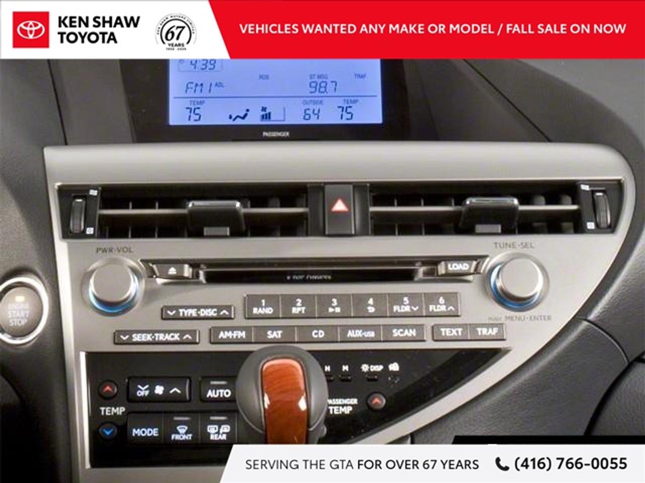 2010 Lexus RX 450h Base 4dr All-Wheel Drive Sport Utility Photo