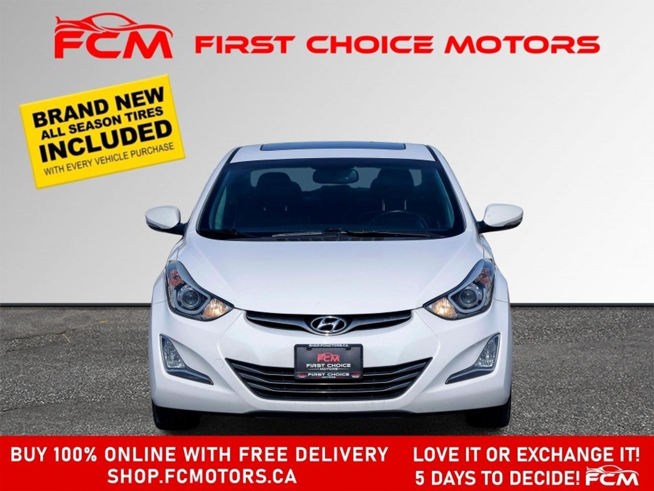 2016 Hyundai Elantra LIMITED ~AUTOMATIC, FULLY CERTIFIED WITH WARRANTY! Photo