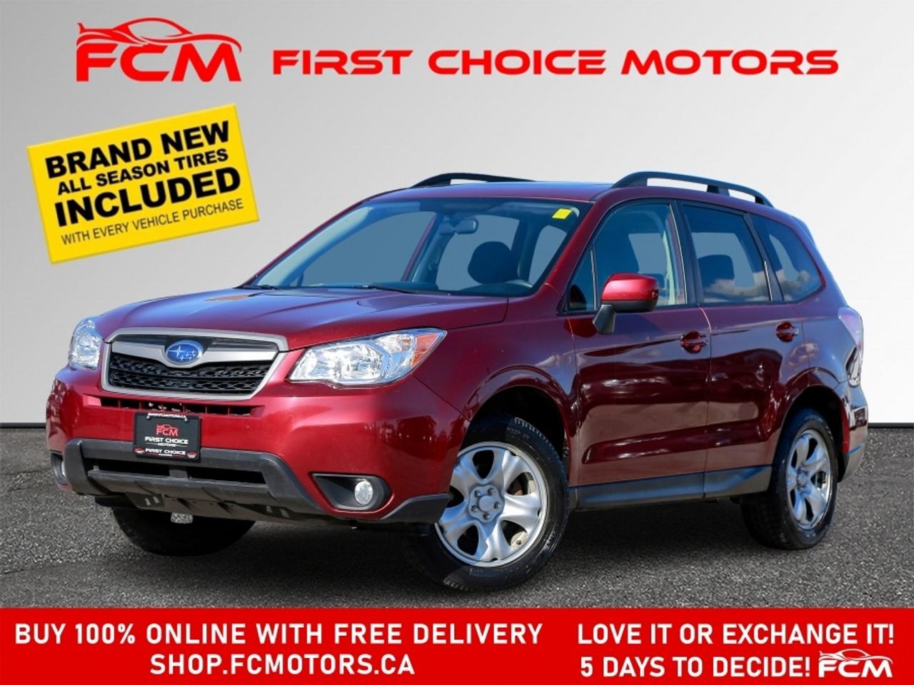 2016 Subaru Forester TOURING ~AUTOMATIC, FULLY CERTIFIED WITH WARRANTY! Photo0