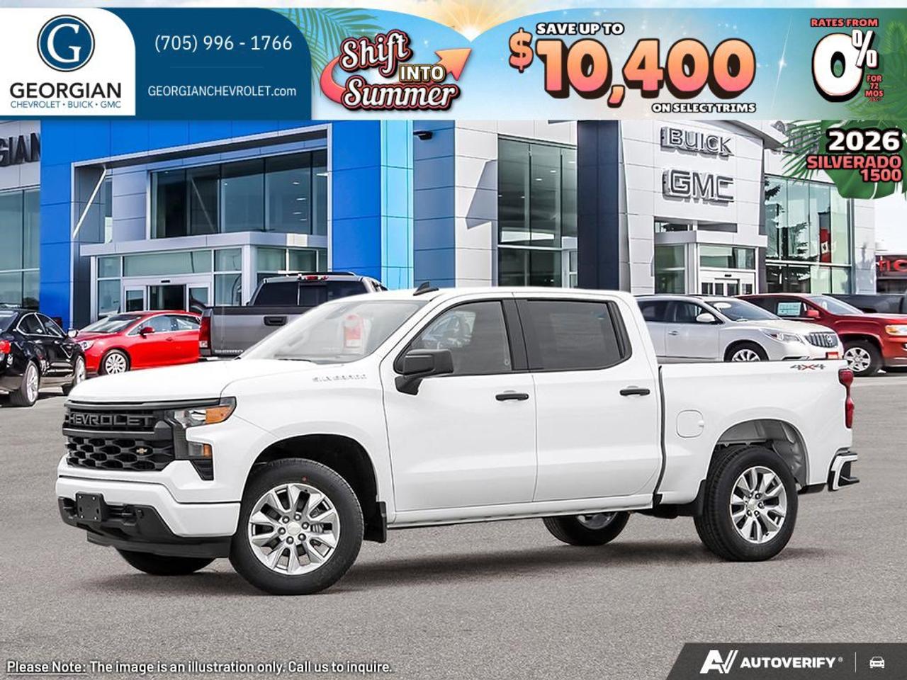 2026 Chevrolet Silverado 1500 Custom Photo0