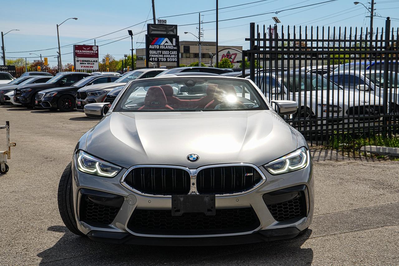 2020 BMW M8 Cabriolet CONVERTIBLE |CARBON FIBER|HUD|RED INT Photo4