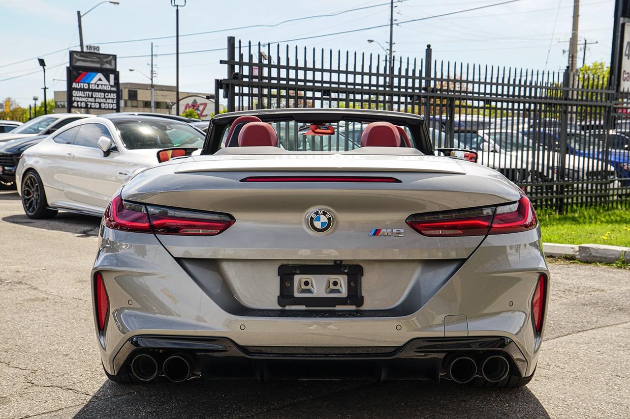 2020 BMW M8 Cabriolet CONVERTIBLE |CARBON FIBER|HUD|RED INT Photo