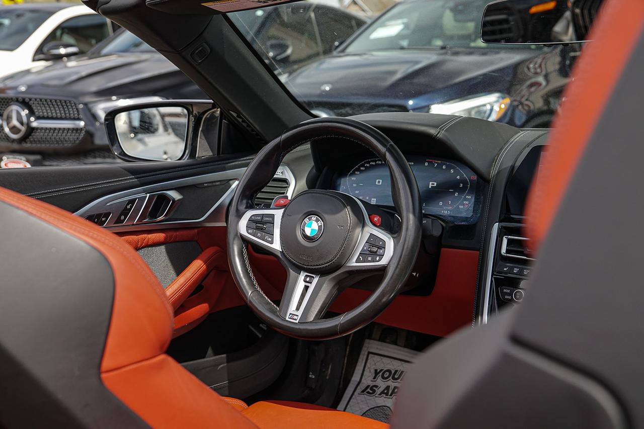 2020 BMW M8 Cabriolet CONVERTIBLE |CARBON FIBER|HUD|RED INT Photo