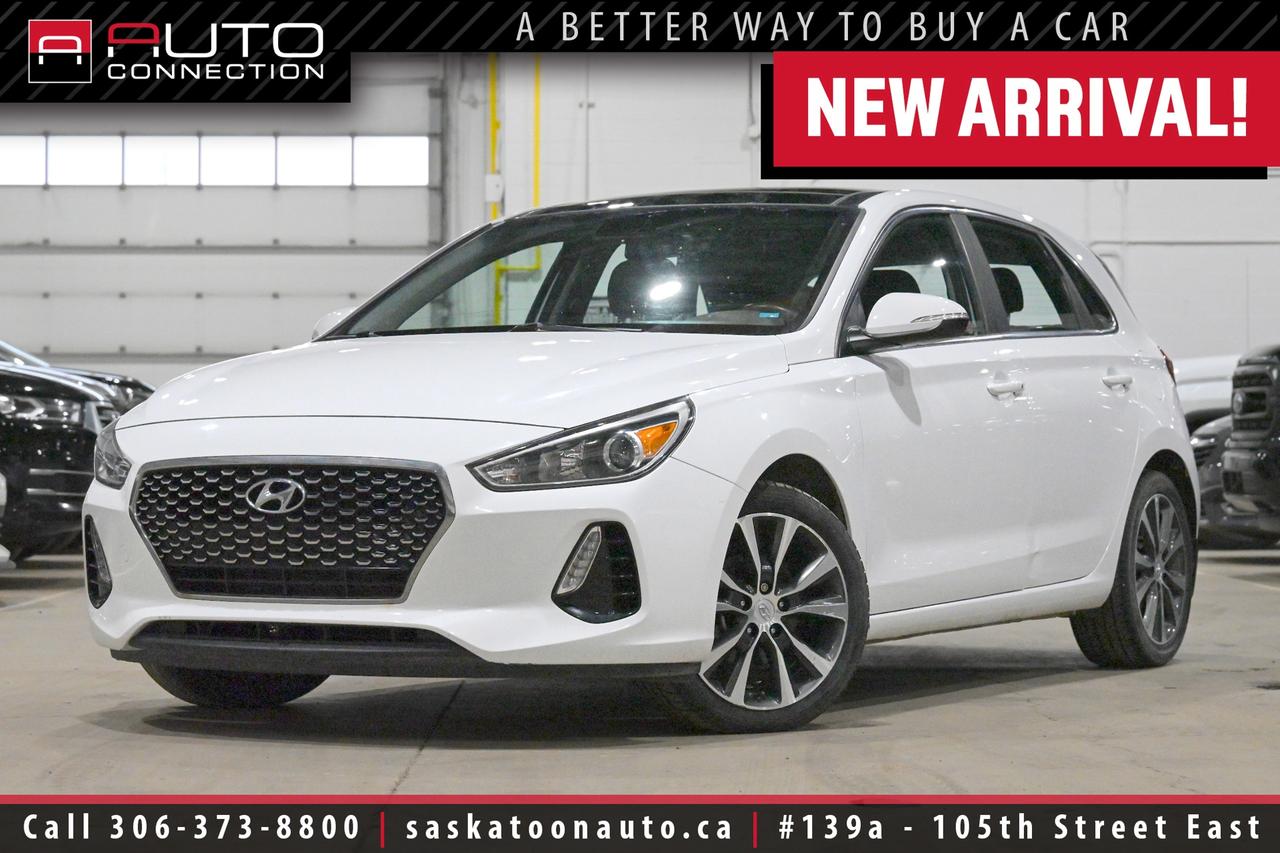 Used 2018 Hyundai Elantra GT GLS - LOW KMS - CARPLAY - PANO ROOF - HEATED WHEEL for sale in Saskatoon, SK