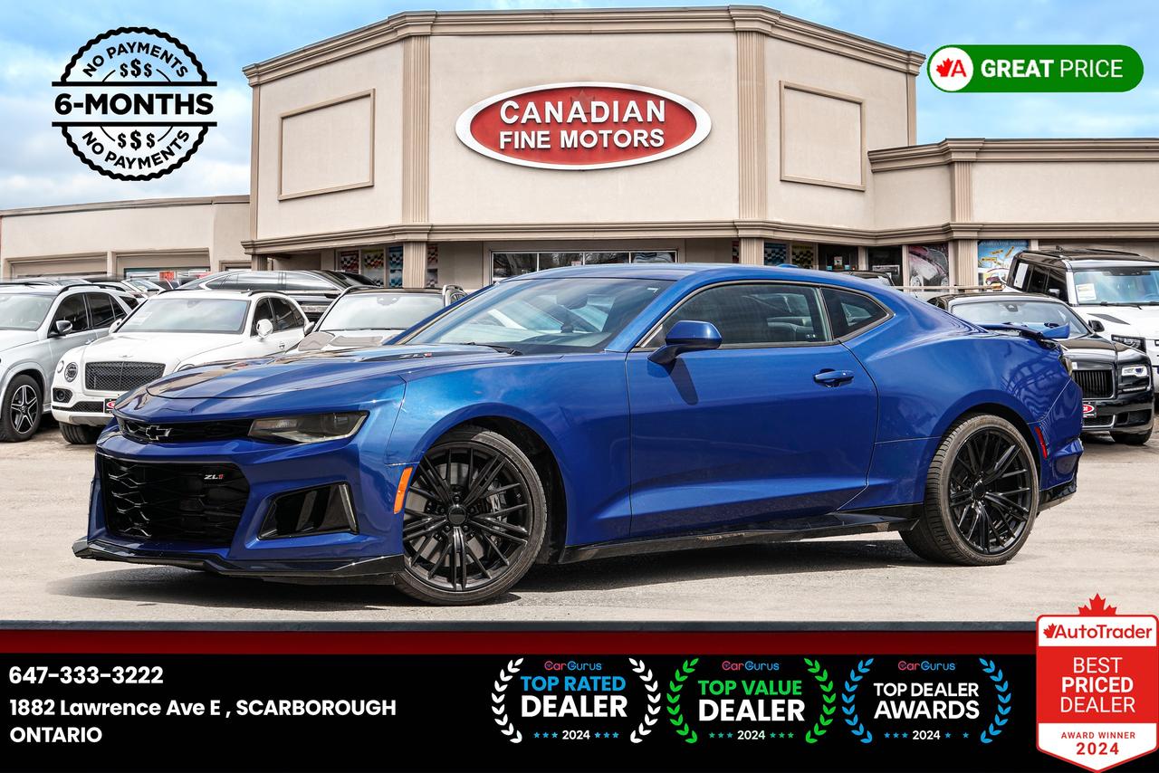 2020 Chevrolet Camaro ZL1 Coupe MANUAL |HUD|RECARO SEATS|COOLED SEATS|