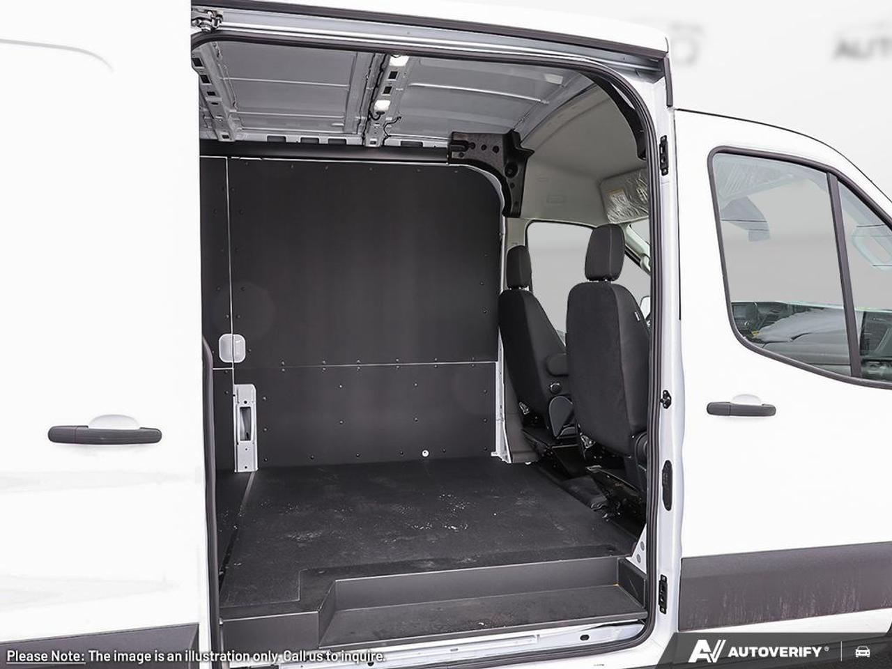 2025 Ford Transit 250 101A | 3.5L PFDI V6 | 10-SPD | 3.73 LIMITED-SLIP AXLE | REVERSE SENSING SYSTEM | EXTENDED FUEL TANK (117 L) | DUAL BATTERIES | REAR COMPARTMENT LIGHTING | FRONT OVERHEAD SHELF | TIE DOWN CARGO HOOKS | Photo