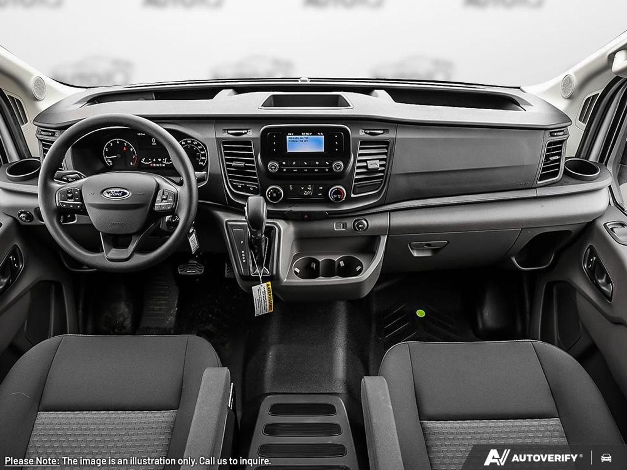 2025 Ford Transit 250 101A | 3.5L PFDI V6 | 10-SPD | 3.73 LIMITED-SLIP AXLE | REVERSE SENSING SYSTEM | EXTENDED FUEL TANK (117 L) | DUAL BATTERIES | REAR COMPARTMENT LIGHTING | FRONT OVERHEAD SHELF | TIE DOWN CARGO HOOKS | Photo